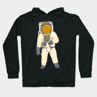 Astronaut Illustration Hoodie